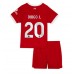 Liverpool Diogo Jota #20 Hjemmedraktsett Barn 2023-24 Korte ermer (+ Korte bukser)
